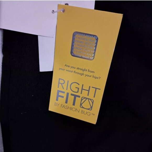 Women's‎ Studio 1940 Melissa Wide Leg Stretch Black Slacks Pants Size 3 Average - Picture 5 of 13